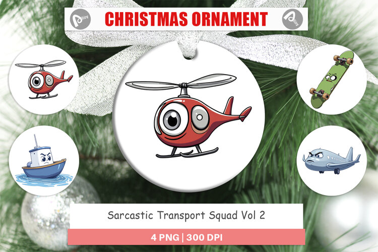 Ornament Sarcastic Transport Squad example image 1