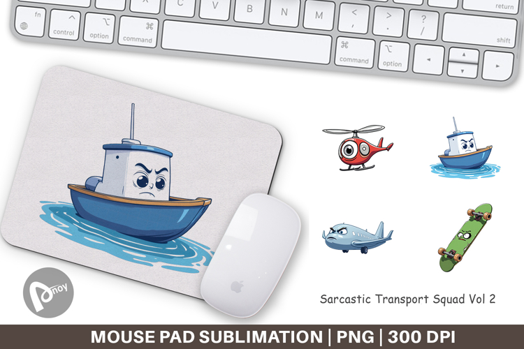 Mouse Pad Sarcastic Transport Squad