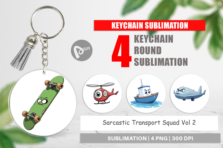 Keychain Sarcastic Transport Squad