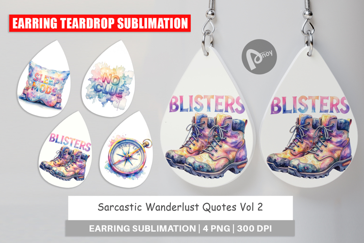 Earring Sublimation Designs Image 10