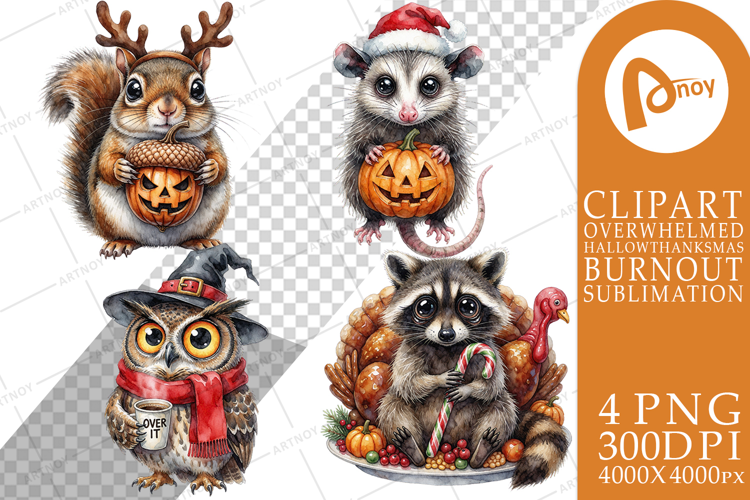 Sarcastic Woodland Animal Sublimation