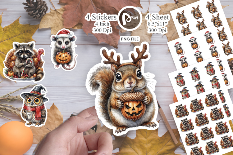 Sarcastic Woodland Animal Sticker