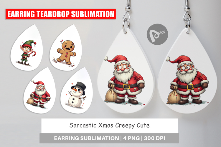 Earring Sublimation Designs Image 17