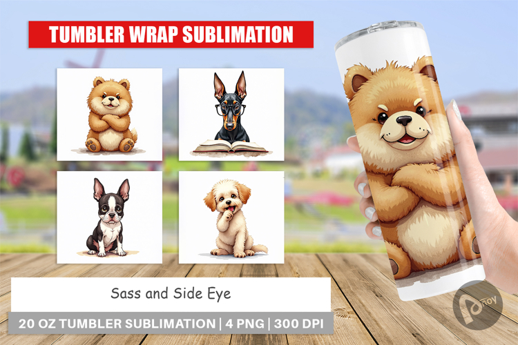 Judgmental Dog Tumbler