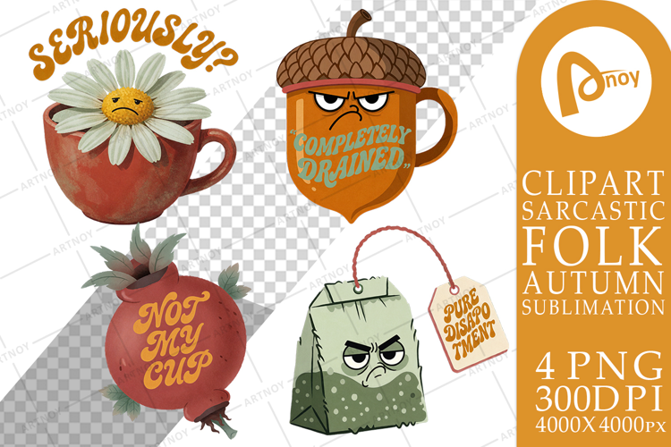 Autumn Tea Party Sublimation