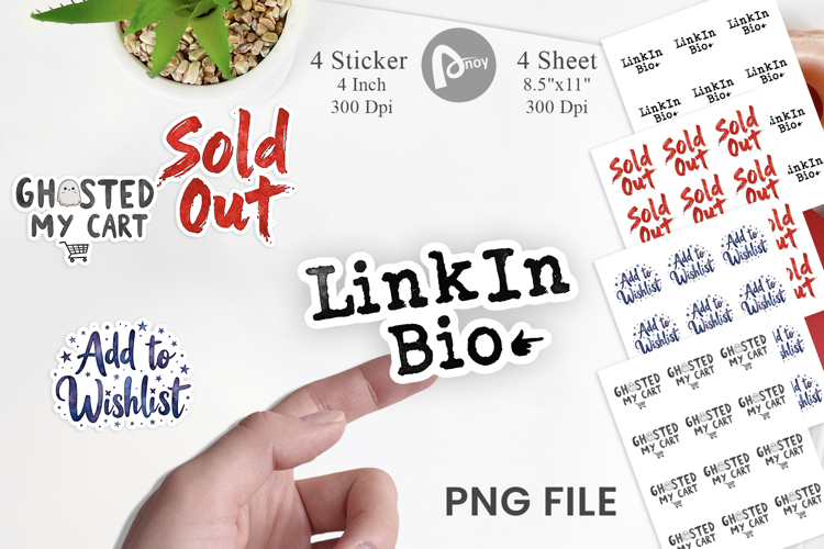 Sassy Online Shopper Sticker