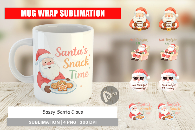 Santa Christmas Clipart Image 22