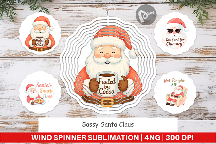 Santa Christmas Clipart Image 16