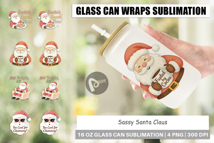 Santa Christmas Clipart Image 4
