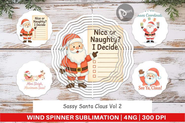 Santa Christmas Clipart Image 15
