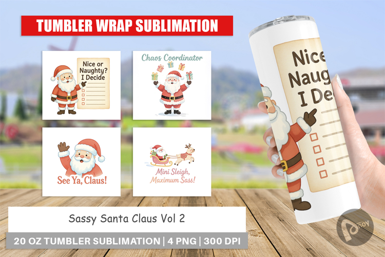 Santa Christmas Clipart Image 17