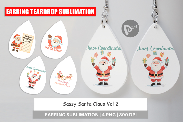 Santa Christmas Clipart Image 5