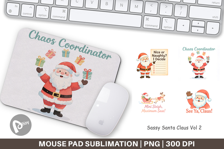 Santa Christmas Clipart Image 23