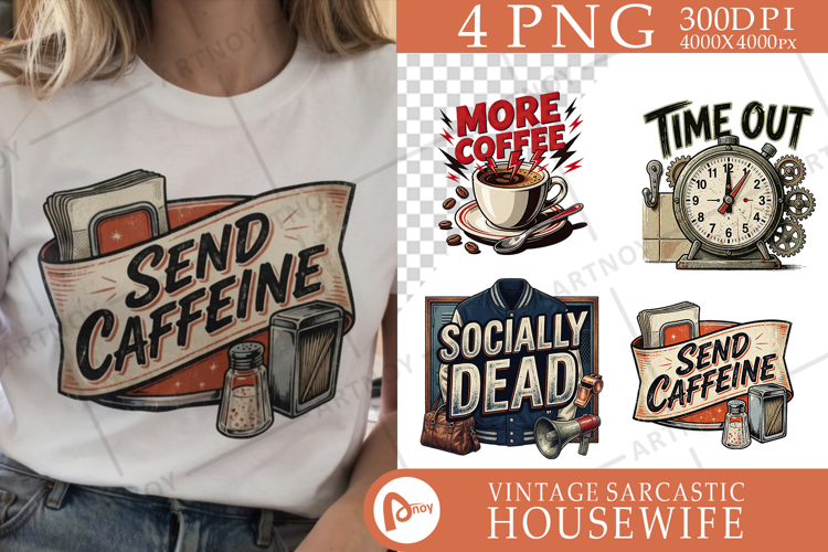 Sassy Vintage Anti-Social Design