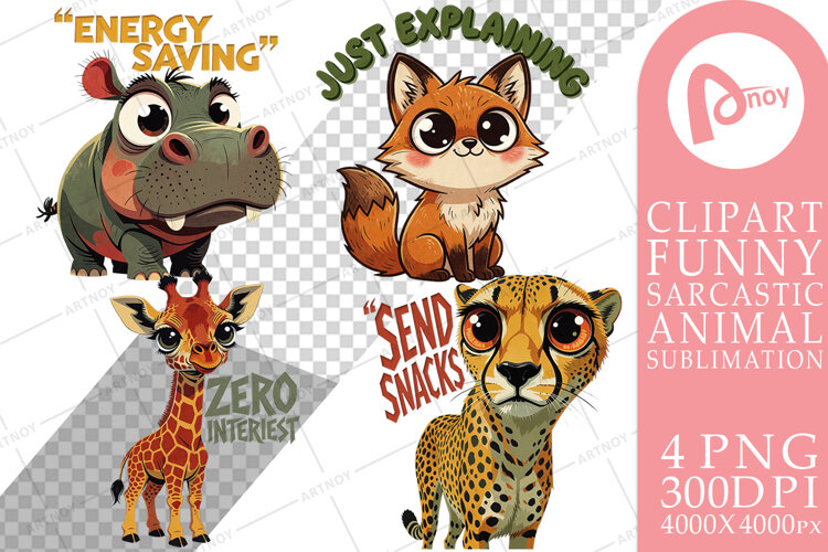 Savanna Sarcastic Sublimation example image 1