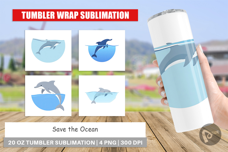 Tumbler Save the Ocean