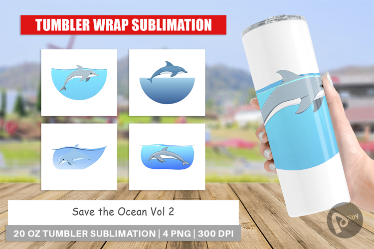 Tumbler Save the Ocean