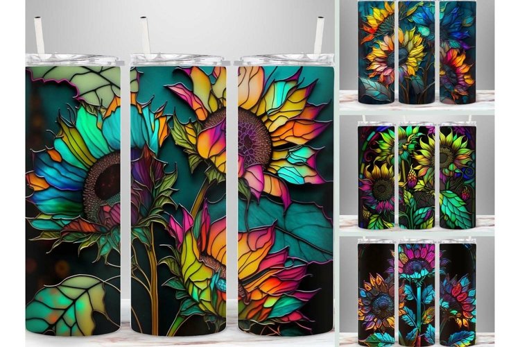 Alcohol Ink Tumbler Wrap Image 4