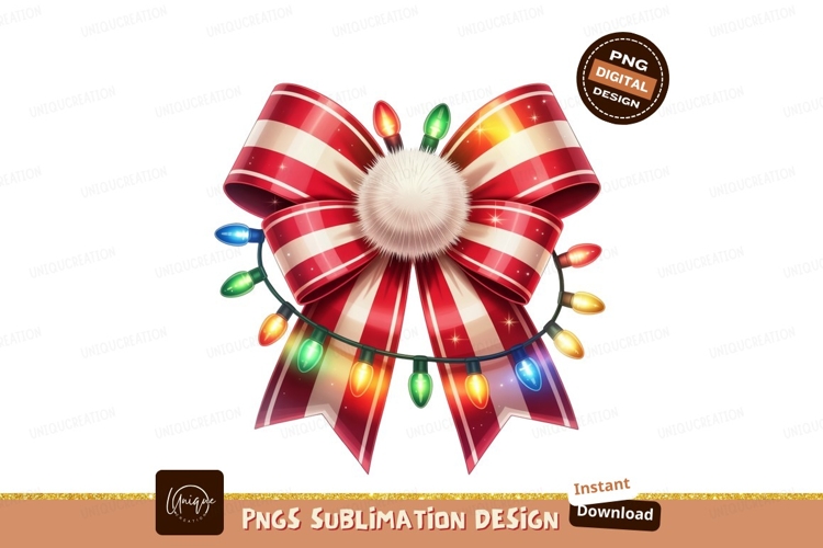 Christmas Bow Clipart Image 8