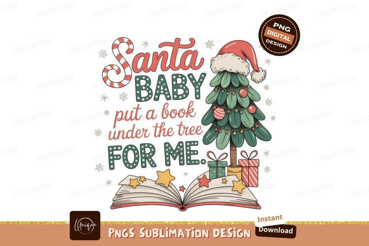 Santa Baby Put Book Under Tree For Me christmas