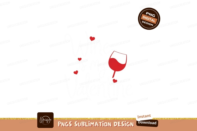 Wine Valentine Heart Glass love