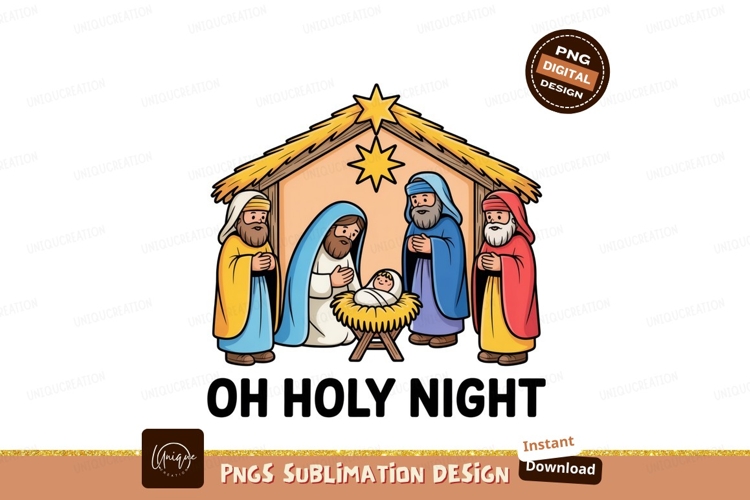 Nativity Scene Clipart Image 3