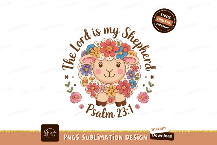 Cute Sheep Clipart Image 2