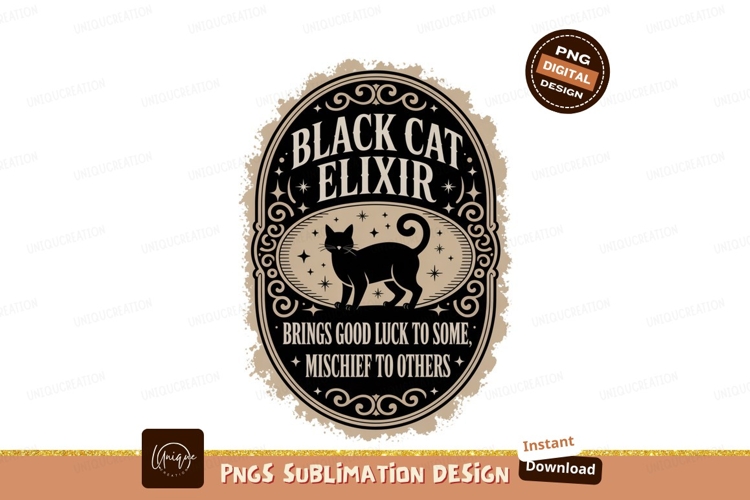 Black Cat Clipart Image 18