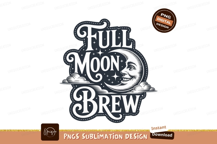 Full Moon Clipart Image 15