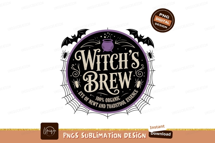 Witchs Brew Cauldron Spider Essence image