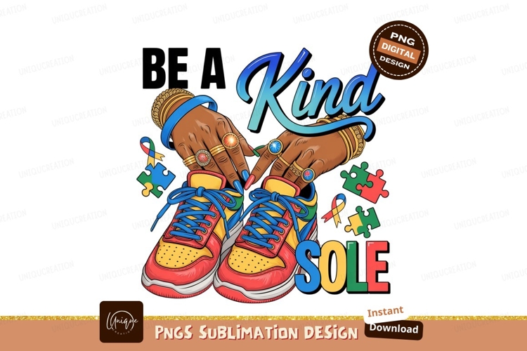 Colorful sneakers and hands with jewelry SUBLIMATION