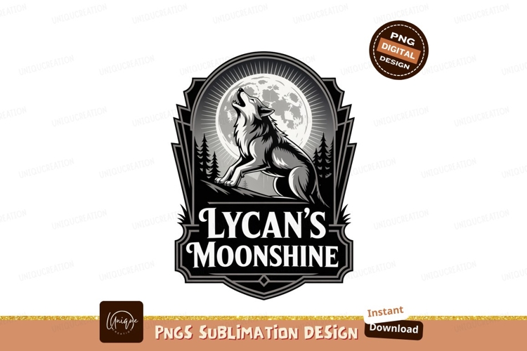 Howling Wolf Clipart Image 15