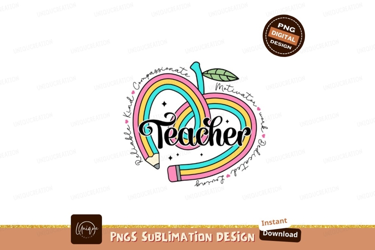 Apple Teacher Clipart Image 23