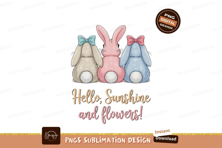 Bunnies Clipart Image 9