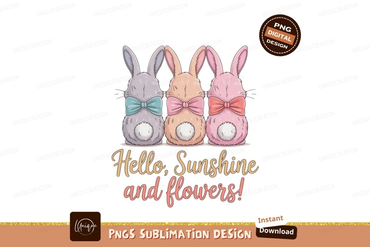 Bunnies Clipart Image 7