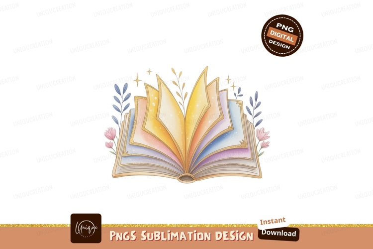 Open Book Clipart Image 20