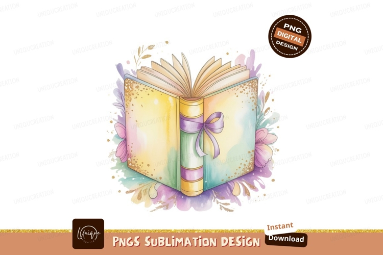 Open Book Clipart Image 19