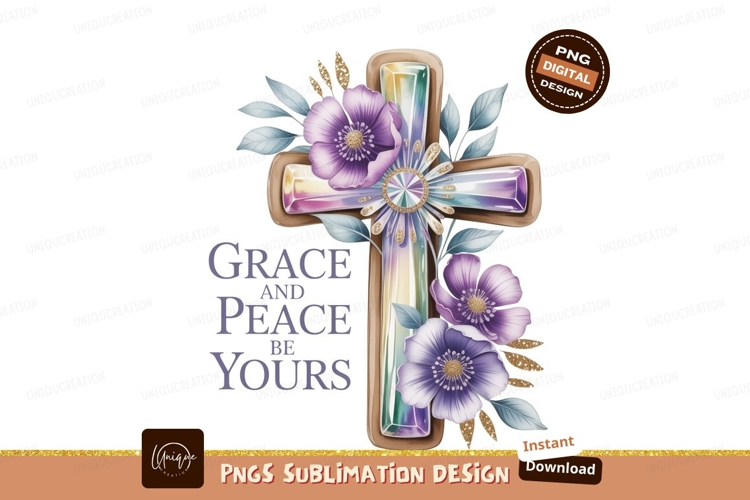 Purple Flower Clipart Image 6