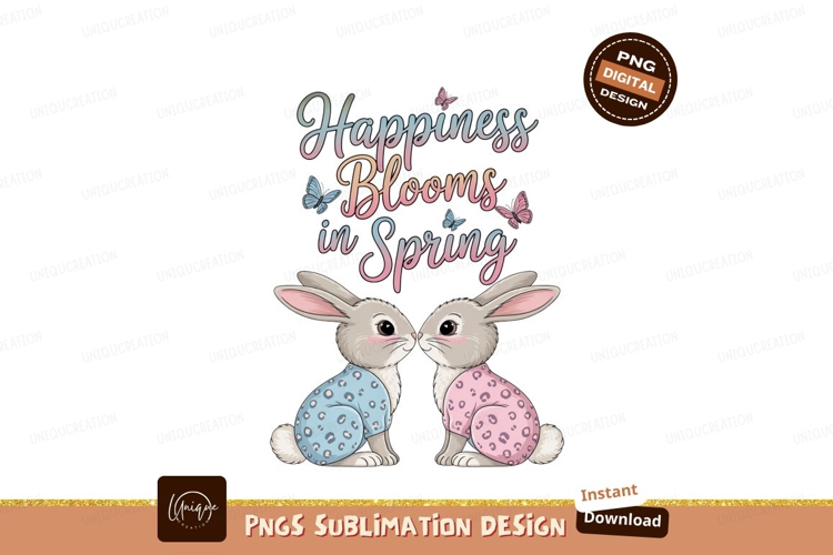 Bunnies Clipart Image 3