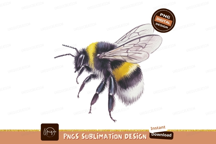 Bumblebee Clipart Image 7