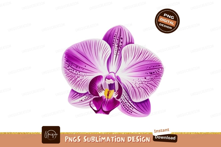 Purple Flower Clipart Image 17