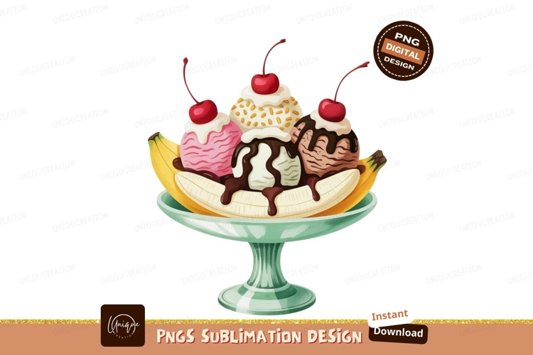Ice Cream Sundae Clipart Image 9