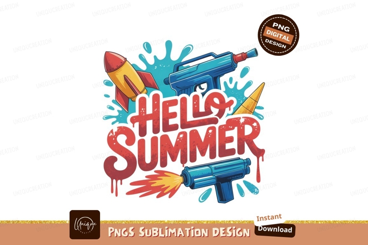 Summer Water Gun Rocket Blast image