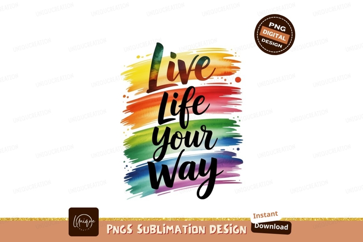 Happy Pride Rainbow Splatter colors LGBTQ