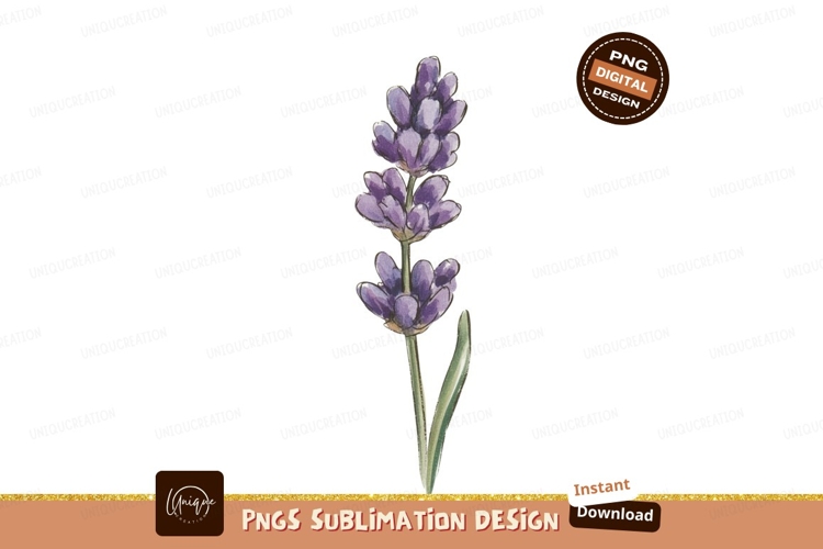 Purple Flower Clipart Image 18
