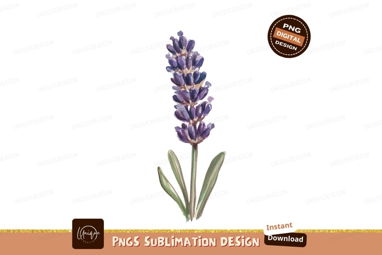 Purple Flower Clipart Image 8