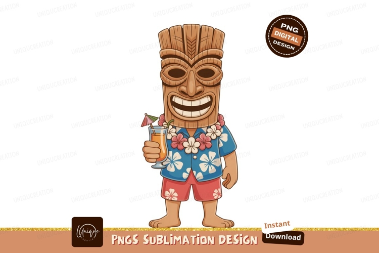 Tiki Clipart Image 3