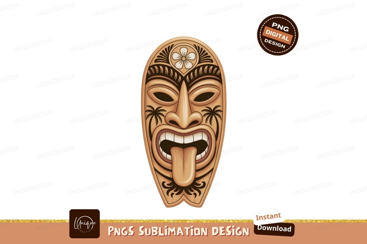 Tiki Clipart Image 2
