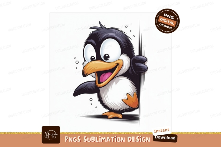 Penguin Clipart Image 24