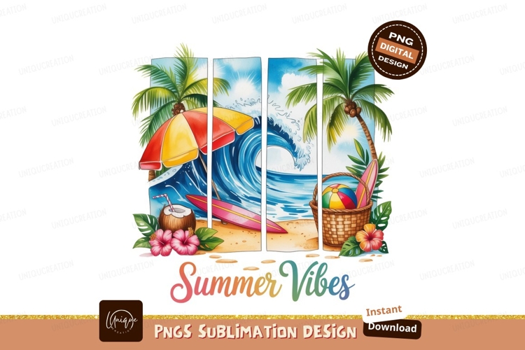 Beach Scene Clipart Image 16